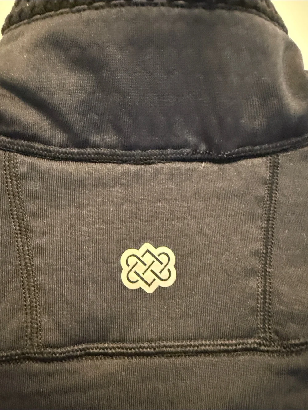Sherpa Adventure Gear Tharkey zip up  pullover fleece black size large